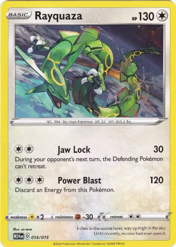 Rayquaza (014/015) — card price