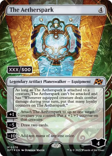 The Aetherspark (Serial Numbered) (376) — card price