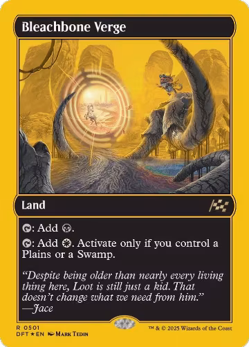 Bleachbone Verge (First-Place Foil) (501), Aetherdrift — Magic card price