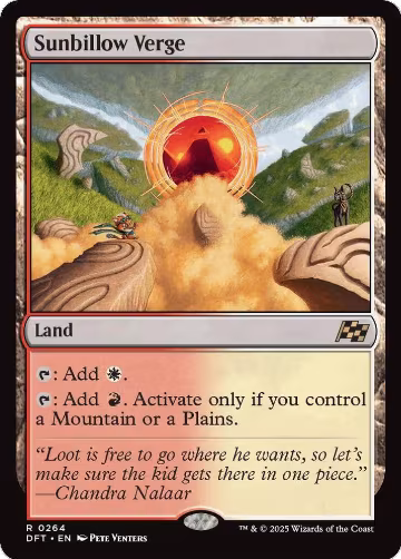 Sunbillow Verge (264), Aetherdrift — Magic card price