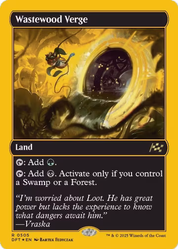 Wastewood Verge (First-Place Foil) (505), Aetherdrift — Magic card price