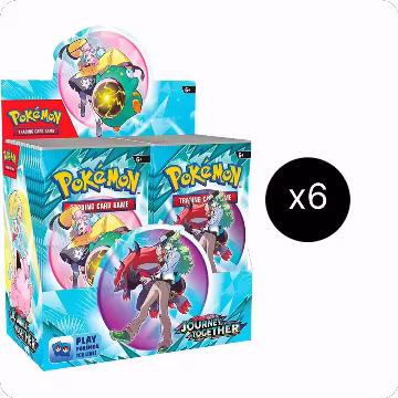 Journey Together Booster Box Case, Journey Together — Pokémon sealed product price