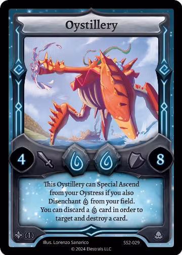 Oystillery (SS2-029), Shattered Stars Chapter 2 [SS2] — Elestrals card price