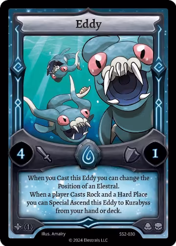 Eddy (SS2-030), Shattered Stars Chapter 2 [SS2] — Elestrals card price