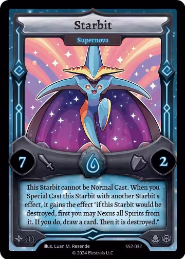 Starbit - Supernova (SS2-032), Shattered Stars Chapter 2 [SS2] — Elestrals card price