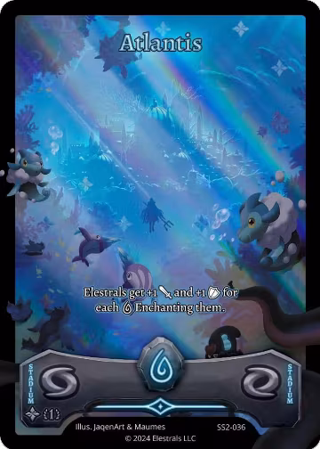 Atlantis (SS2-036), Shattered Stars Chapter 2 [SS2] — Elestrals card price