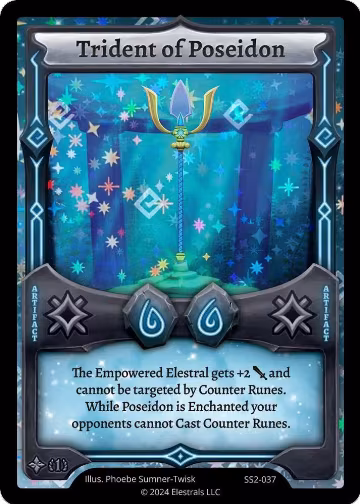 Trident of Poseidon (SS2-037), Shattered Stars Chapter 2 [SS2] — Elestrals card price