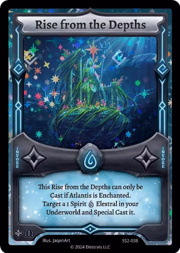 Rise from the Depths (SS2-038), Shattered Stars Chapter 2 [SS2] — Elestrals card price