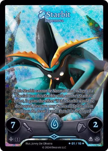 Starbit - Supernova (Serialized) (/10), Shattered Stars Chapter 2 [SS2] — Elestrals card price