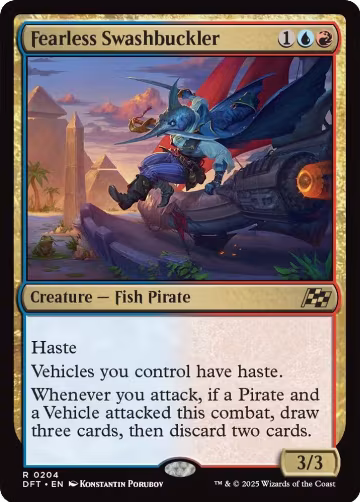 Fearless Swashbuckler (204), Aetherdrift — Magic card price