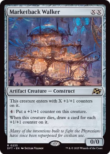 Marketback Walker (235), Aetherdrift — Magic card price