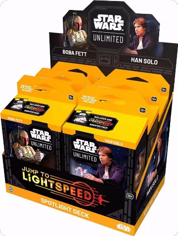 Jump to Lightspeed - Spotlight Deck Display, Jump to Lightspeed — Star Wars sealed product price