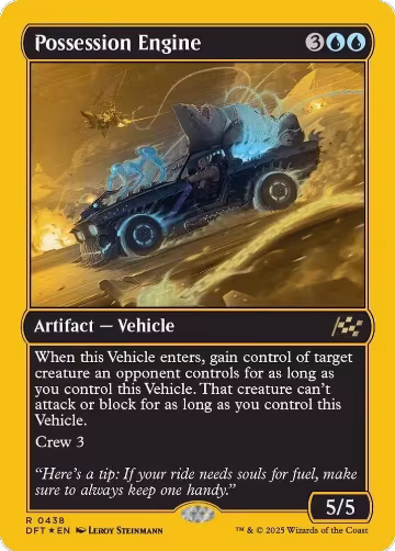 Possession Engine (First-Place Foil) (438), Aetherdrift — Magic card price
