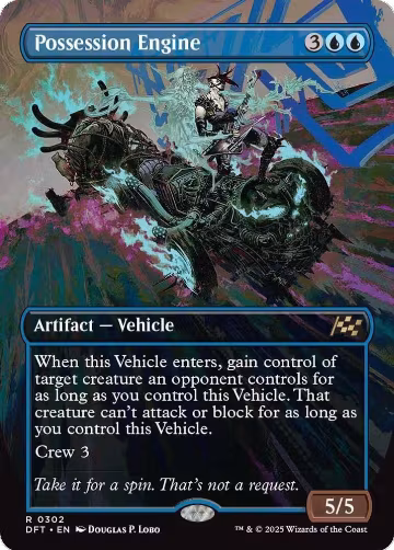 Possession Engine (Borderless) (302), Aetherdrift — Magic card price