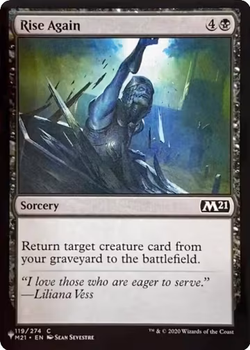 Rise Again (119/274), The List Reprints — Magic card price