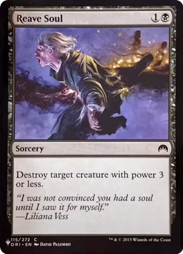 Reave Soul (115/272), The List Reprints — Magic card price