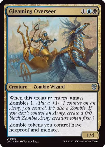 Gleaming Overseer (116), Commander: Aetherdrift — Magic card price