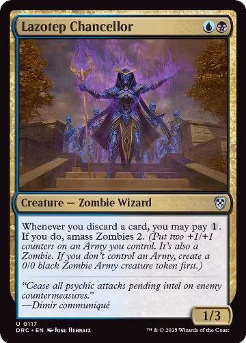 Lazotep Chancellor (117), Commander: Aetherdrift — Magic card price