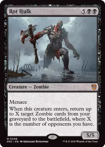 Rot Hulk (98), Commander: Aetherdrift — Magic card price