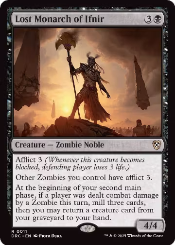 Lost Monarch of Ifnir (11), Commander: Aetherdrift — Magic card price