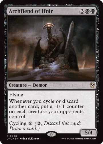 Archfiend of Ifnir (86), Commander: Aetherdrift — Magic card price