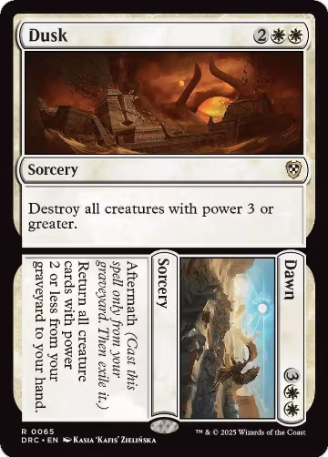 Dusk // Dawn (65), Commander: Aetherdrift — Magic card price