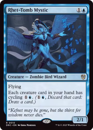 Rhet-Tomb Mystic (10), Commander: Aetherdrift — Magic card price