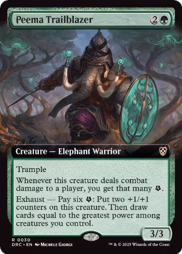 Peema Trailblazer (Extended Art) (30), Commander: Aetherdrift — Magic card price