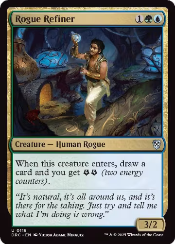 Rogue Refiner (118), Commander: Aetherdrift — Magic card price