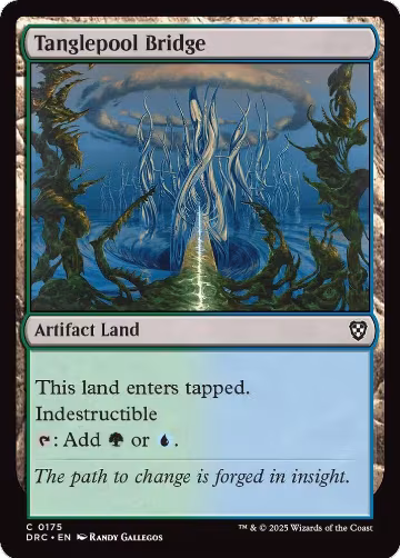 Tanglepool Bridge (175), Commander: Aetherdrift — Magic card price