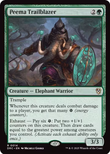 Peema Trailblazer (14), Commander: Aetherdrift — Magic card price
