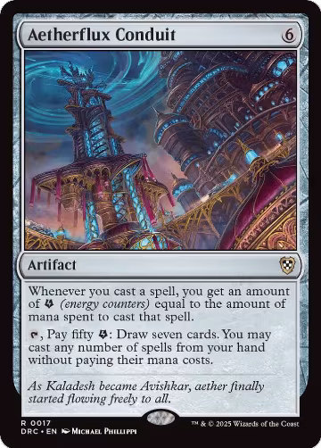 Aetherflux Conduit (17), Commander: Aetherdrift — Magic card price