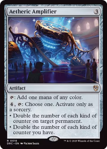 Aetheric Amplifier (18), Commander: Aetherdrift — Magic card price
