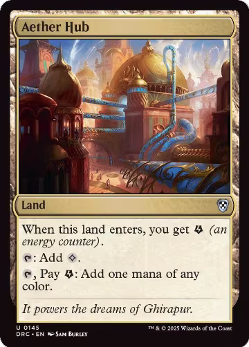 Aether Hub (145), Commander: Aetherdrift — Magic card price