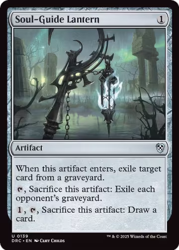 Soul-Guide Lantern (139), Commander: Aetherdrift — Magic card price