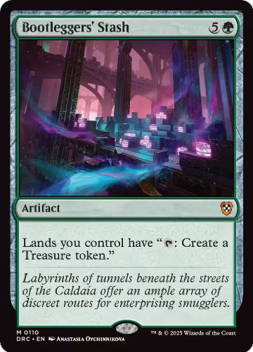 Bootleggers' Stash (110), Commander: Aetherdrift — Magic card price