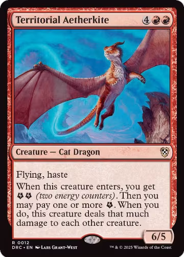 Territorial Aetherkite (12), Commander: Aetherdrift — Magic card price
