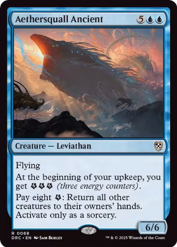 Aethersquall Ancient (68), Commander: Aetherdrift — Magic card price