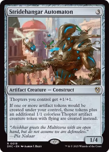 Stridehangar Automaton (19), Commander: Aetherdrift — Magic card price