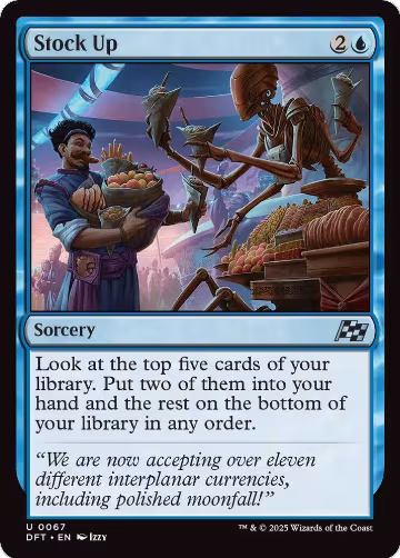 Stock Up (67), Aetherdrift — Magic card price