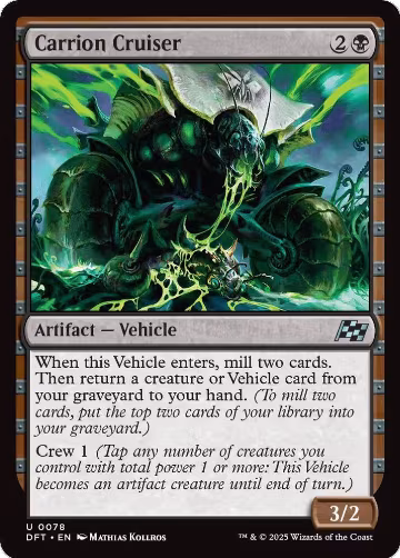 Carrion Cruiser (78), Aetherdrift — Magic card price