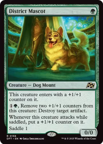 District Mascot (158), Aetherdrift — Magic card price