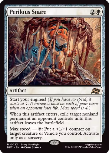 Perilous Snare (23), Aetherdrift — Magic card price