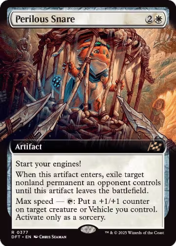 Perilous Snare (Extended Art) (377), Aetherdrift — Magic card price