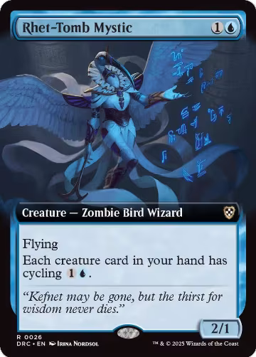 Rhet-Tomb Mystic (Extended Art) (26), Commander: Aetherdrift — Magic card price