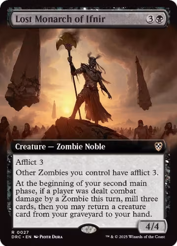 Lost Monarch of Ifnir (Extended Art) (27), Commander: Aetherdrift — Magic card price