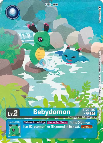 Bebydomon (Release Special Booster 2.5: Box Promotion Pack) (BT20-002 C), Release Special Booster 2.5 — Digimon card price