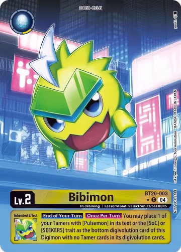 Bibimon (Release Special Booster 2.5: Box Promotion Pack) (BT20-003 C), Release Special Booster 2.5 — Digimon card price