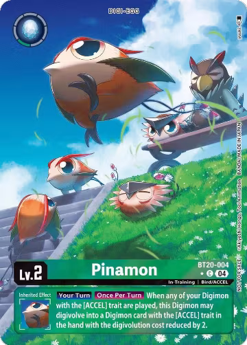 Pinamon (Release Special Booster 2.5: Box Promotion Pack) (BT20-004 C), Release Special Booster 2.5 — Digimon card price