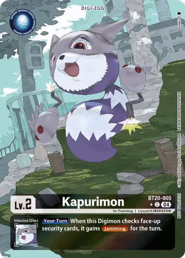 Kapurimon (Release Special Booster 2.5: Box Promotion Pack) (BT20-005 C), Release Special Booster 2.5 — Digimon card price